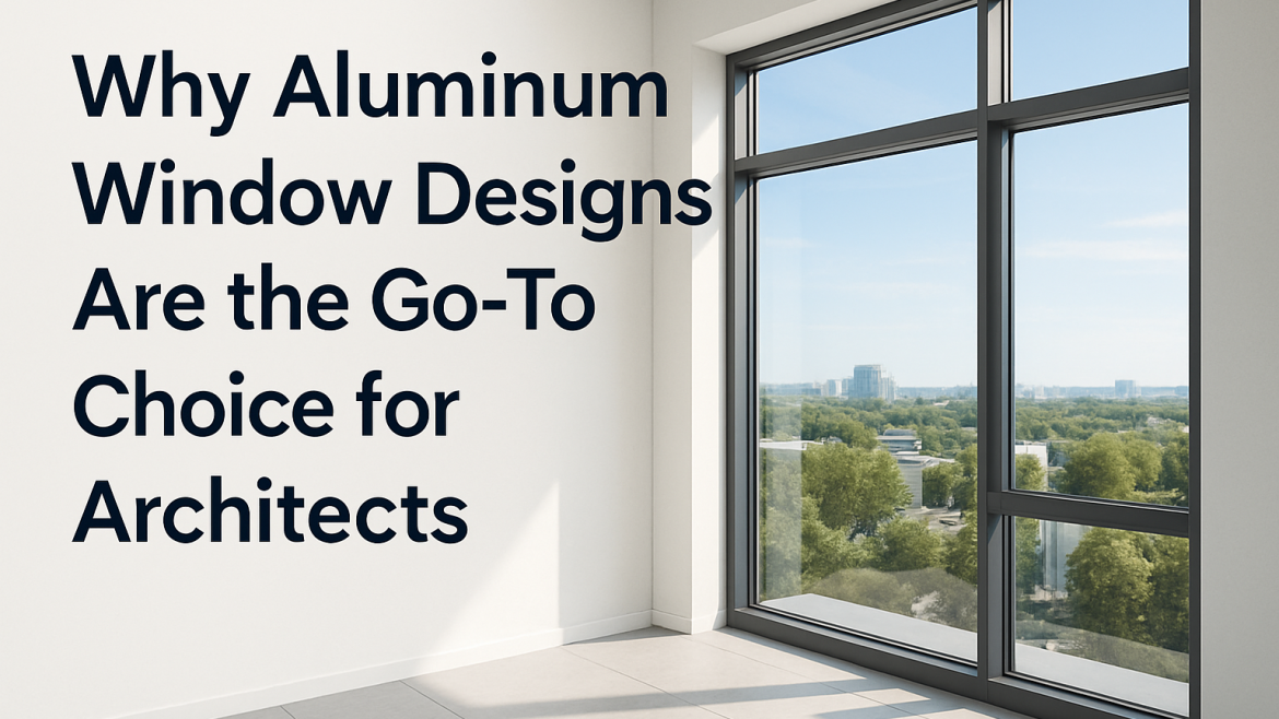 Why Aluminum Window Designs Are the Go-To Choice for Architects
