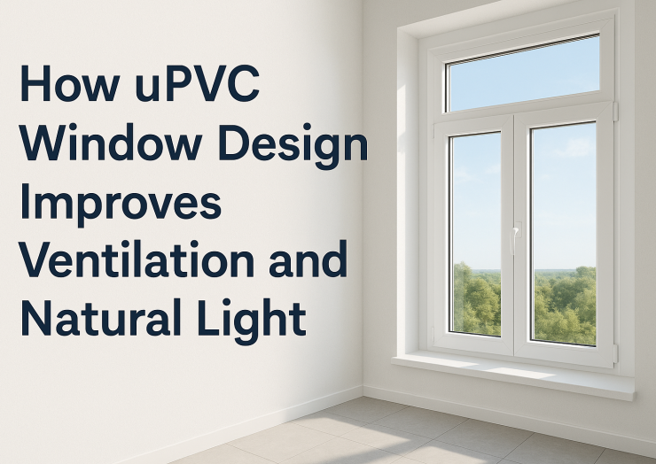 How uPVC Window Design Improves Ventilation and Natural Light